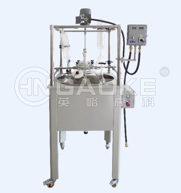 防爆型單層玻璃反應釜